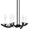 Quoizel Oakley Linear Chandelier 6 Lights Earth Black OAK644EK - alternate 4